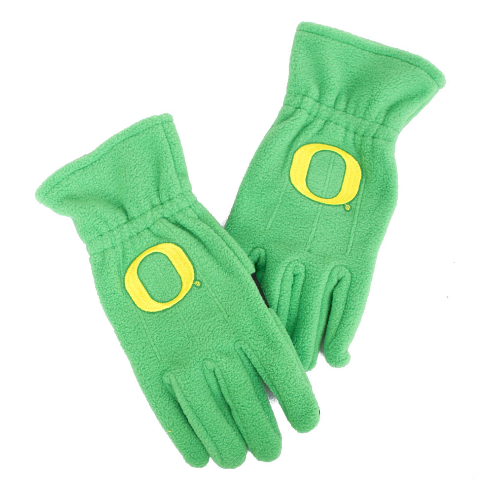 Classic Oregon O, Donegal Bay, Green, Gloves, Polyester Blend, Accessories, Unisex, Fleece, Texting Fingertips, Palm Pad, 922742